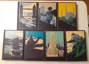 Lands and Peoples Complete Set Volumes 1-7 Grolier Society The World in Color - Picture 1 of 24