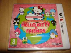 AROUND THE WORLD WITH HELLO KITTY & FRIENDS ** NEW & SEALED ** Nintendo 3DS Game - Picture 1 of 1