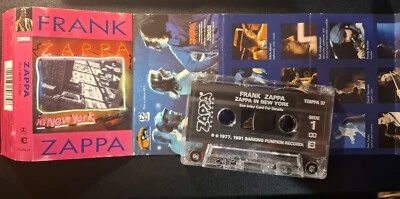 Frank Zappa – Zappa In New York 1991 MC Cassette - Image 1 of 2