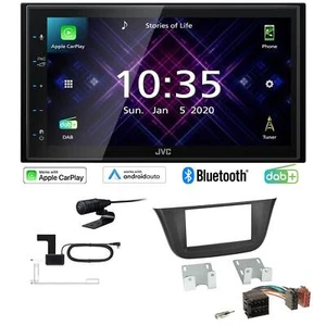 JVC Autoradio Apple CarPlay Android Auto DAB+ für Iveco Daily VI ab 2014 schwarz - Bild 1 von 8