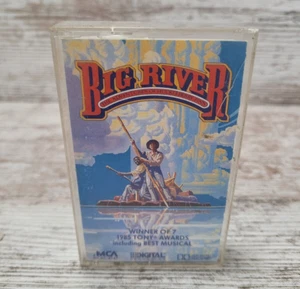 Cassette Tape Big River The Adventures of Huckleberry Finn Broadway Recording - Picture 1 of 8