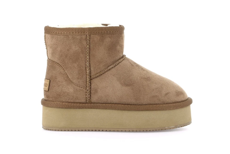 GRUNLAND CRIS PO2145 I4 Stivaletti Platform Caviglia Invernali Ragazza Pelliccia - Immagine 1 di 1