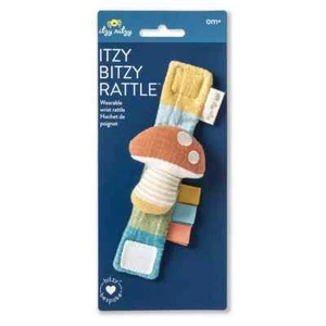 Itzy Ritzy Rattle - Wearable Wrist Rattle - Mushroom - Picture 1 of 3