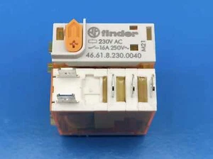 1PC Finder 46.61.8.230.0040 Power Relay 5 Pins 230VAC 16A - Picture 1 of 2