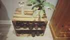 SHABBY CHIC WOODEN SHOE RACK HANDMADE VINTAGE STYLE COTTAGE STORAGE APPLE CRATE 