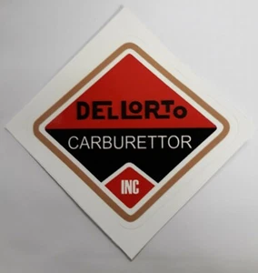 Dellorto carburettor Car Vespa Lambretta Scooter Camper Van Decal Sticker - Picture 1 of 1