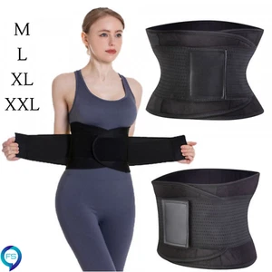 Neopren Bauchweg Gürtel Schwitzgürtel Mieder Korsett Saunagürtel Fitness sport - Bild 1 von 6