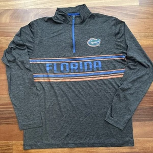 Colosseum Florida Gators 1/4 Zip Jacket Mens M gray size New! - Picture 1 of 6