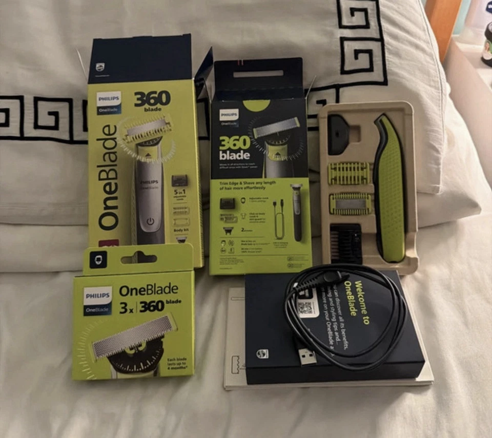 Philips OneBlade 360 For Face And Body + 3 Blades - Image 1 of 1