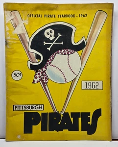 1962 Pittsburgh Pirates offizielles Jahrbuch - Clemente Mazeroski Groat - LESEN - Bild 1 von 9