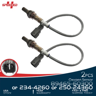 2x 89465-60300 Downstream Oxygen O2 Sensor For Toyota Avalon Solara Camry Lexus Foto 1 de 4