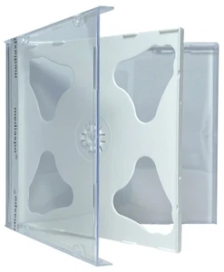 Estuche joyero doble CD blanco ESTÁNDAR 25 - Imagen 1 de 4
