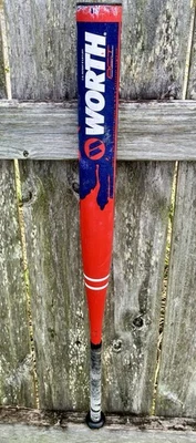 Worth Mayhem Reload JH120 Softball Bat ISF USSSA NSA 34 in 28.5 oz - Image 1 of 4