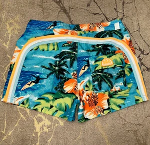 Palm Tropical Sundek 30 Beach Swim Board Shorts Trunks Bathing Suit Size 30 S - Picture 1 of 12
