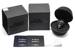 Blancpain x Swatch Oceean of Storms SO35B400 Bioceramic Automatic Wristwatch - Afbeelding 1 van 9