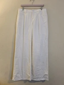 Cabi Women's Size 4 White Ashbury Wide Leg Jean Style 6700 Spring 2025 Coastal - Picture 1 of 11