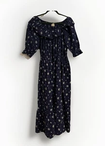 Abito donna filo universale taglia XL MIDI prateria manica a palloncino cottage contadino - Foto 1 di 6