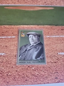 2001 Topps- #WCB5 Andrew "Rube" Foster- What Could Have Been Insert - Picture 1 of 6