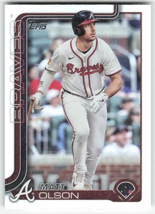 2025 Topps #145 Matt Olson Rainbow Foil Atlanta Braves 871 - Imagen 1 de 2