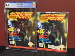 Nintendo Power Magazine #34 CGC 8.0 - The Legend Of Zelda: A Link To The Past - Foto 1 di 12
