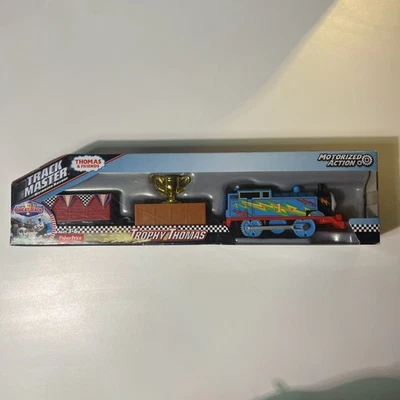 TROPHY THOMAS Trackmaster Thomas & Friends NEW Motorized Train DFM86 2016 Mattel - Image 1 of 4