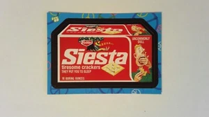 2008 Wacky Pack Flashback #52 '75 Siesta Tiresome Crackers Packages Wp1 - Picture 1 of 2