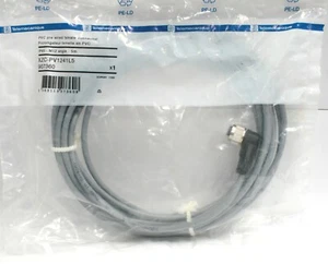 XZC-PV1241L5 Pre wired connectors XZ elbowed female M12 4 pins cable PVC 5 m Tel - Picture 1 of 4
