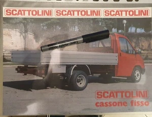 Carrozzeria Scattolini brochure depliant prospekt Ford Transit cassone fisso  - Foto 1 di 1