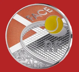 2025 Frankreich 10 Euro Garros Frech Open Tennis Silber PP OVP NUR 3.000 color - Bild 1 von 4