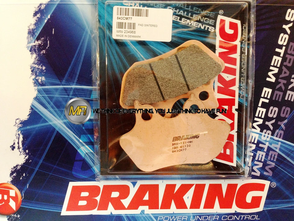 PARA HARLEY DAVIDSON FLTR/I ROAD GLIDE 1450 2005 05 PASTILLAS DE FRENO TRASERAS SINTERIZADAS FRENO Foto 1 de 1