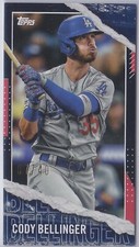 Cody Bellinger - 2020 Topps Rip #M-99 - Black Mini #d 7/40 - Los Angeles Dodgers