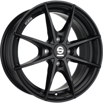 Sommerräder smart 453 Sparco Trofeo schwarz matt Alufelgen 17 Zoll Hankook - Bild 1 von 4