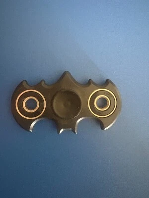 Black Batman "Bat Signal" Hand, Fidget Spinner, Stress Reliever - Image 1 of 2