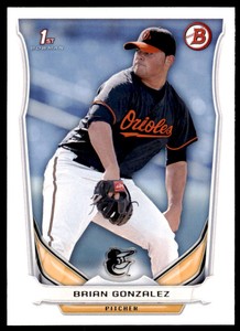 2014 1st Bowman Draft Picks Brian Gonzalez #DP85
