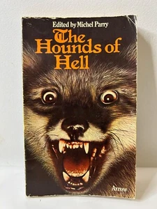 The Hounds of Hell Ed Michel Parry Arrow UK horror dog anthology short stories - Picture 1 of 4