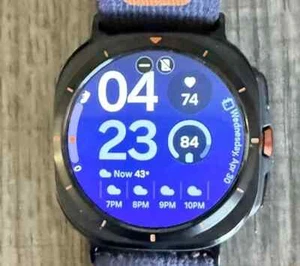 Samsung Galaxy Watch Ultra 47mm (Bluetooth + WiFi + LTE) SM-L705U w/ Orange Band - Zdjęcie 1 z 10