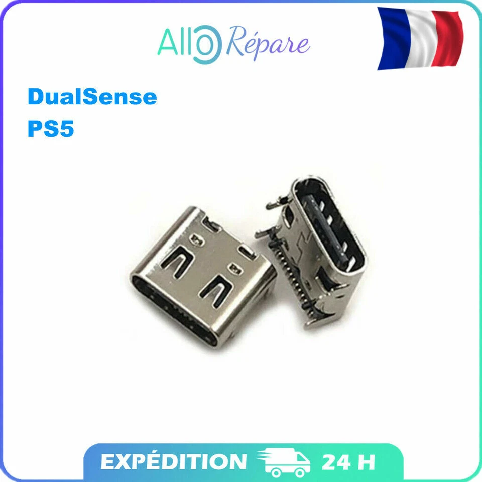 CONNECTEUR CHARGE USB C MANETTE DUALSHOCK 5 DUALSENSE PS5 PLAYSTATION 5