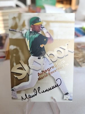 MARIO ENCARNACION 2022 HISTORIC AUTOGRAPHS RETROGRAPHS 2 ON CARD BUYBACK AUTO - Image 1 of 2