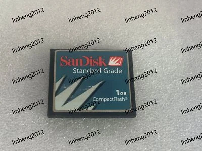 Sandisk  Standard Grade Compact Flash Card  1GB CF Memory card  SDCFB - Image 1 of 2