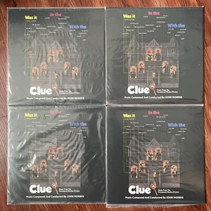 Clue The Movie Soundtrack Black White Split Vinyl LP 2022 Mondo Exclusive /300 - Picture 1 of 2