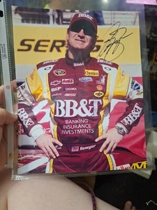 NASCAR Clint Bowyer Hand Signed Photo - Picture 1 of 1