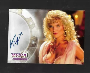 Xena Warrior Princess 2 1998 autograph card A7 Alexandra Tydings - Aphrodite - Picture 1 of 2