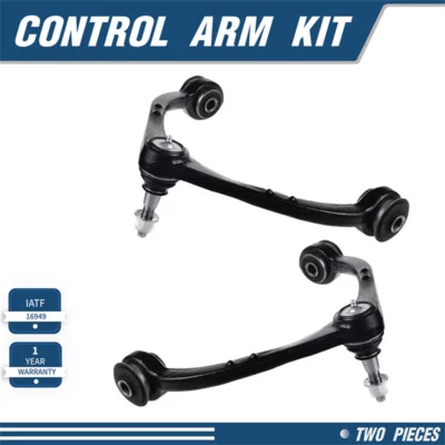 2pcs Front Upper Control Arm Kit For 05-10 Dodge Dakota 06-09 Mitsubishi Raider - Image 1 of 4