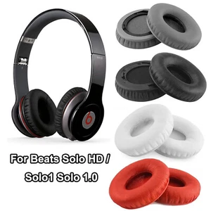 Ersatz Ohrpolster für Beats by Dr. Dre Solo und Solo HD Kunstleder - Bild 1 von 16