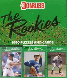 1990 Donruss The Rookies Factory Set (56) LARRY WALKER / ROBIN VENTURA + - Picture 1 of 2
