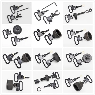 1''/1.25'' QD Siling Swivel Lever Action Sling Mount Kit Split Band Accessories - Image 1 of 4