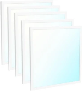 Sunco 5 Pack 2x2 LED Flat Panel Light, Dual Selectable CCT 4000K/5000K/6000K - Picture 1 of 11