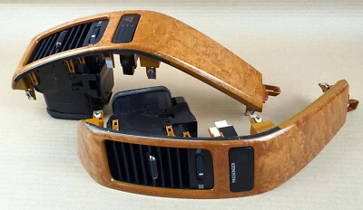 Lexus GX470 2003-2007 деревянная зернистая консоль выпускная панель вентиляционных отверстий комплект от оригинального производителя б/у LHD - Изображение 1 из 4