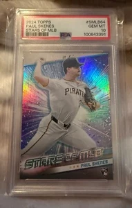 Serie Actualización Topps 2024 - Estrellas de MLB - PSA 10 GM - Paul Skenes #SMLB-64 (RC) - Imagen 1 de 2