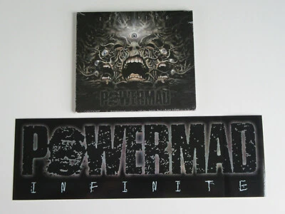 POWERMAD Infinite CD 2015 RARE THRASH ORIG. 1st PRESS USA DIGIPACK + STICKER!!! - Image 1 of 4
